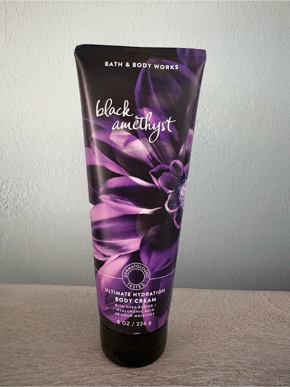 Bath & Body Works Black Amethyst Ultra Shea Body Cream w/ Amber and Sandalwood